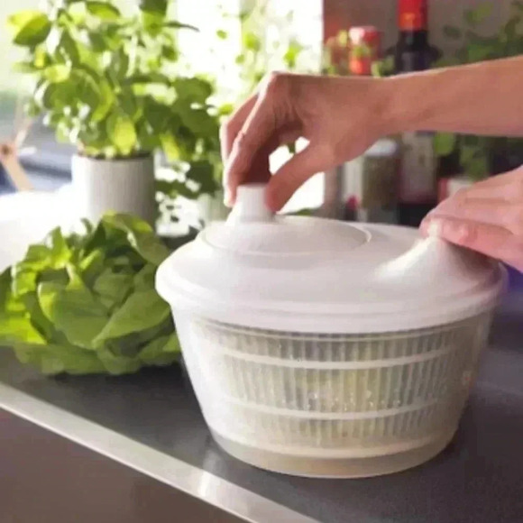 Like New: Ikea Salad Spinner white UPPFYLLD - Picture 1 of 11